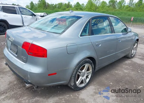 2007 Audi A4 2.0T from USA, damaged, VIN WAUDF78E77A014746